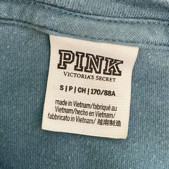 PINK Victoria Secret Long Sleeve Tee Size Small - Picture 4 of 5